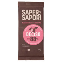 Selex Saper Di Sapori Cioccolato Fondente Trinitario Cacao 88% Deciso 100 g