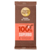 Selex Saper Di Sapori Cioccolato Fondente Trinitario Cacao 100% Superbo 100 g