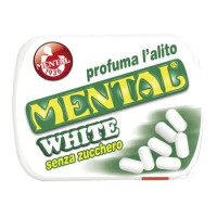 Mental White Caramelle alla Liquirizia Bianca Senza Zucchero 20 g