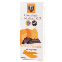 Modica Cioccolato con Scorza d'Arancia 100g
