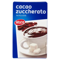 Selex Cacao In Polvere Zuccherato 75 g