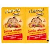 Decorì i Lieviti Lievito Madre Essiccato Con Lievito Di Birra 2 x 40 g