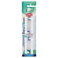 Selex Testine Per Spazzolini Elettrici Compatibili Oral-B Total Clean 4 Pezzi
