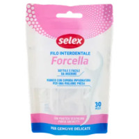 Selex Filo Interdentale Forcella 30 Pezzi
