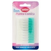 Selex Scovolini Interdentali Punta Conica 50 Pezzi