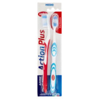 Selex Spazzolino Action Plus Medio 2 Pezzi