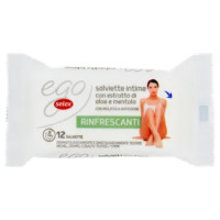 Selex Ego Salviettine Igiene Intima Rinfrescanti 12 Pezzi