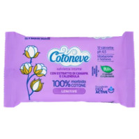 Cotoneve Salviette Intime Con Estratto Di Canapa e Calendula Lenitive 12 Pz