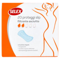 Selex Proteggi Slip Anatomici In Bustine Singole 20 Pezzi