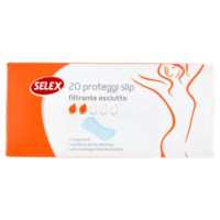 Selex Proteggi Slip Anatomici 20 Pezzi