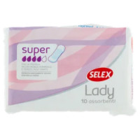 Selex Assorbenti Igiene Adulti Lady Super 10 Pezzi