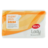 Selex Assorbenti Igiene Adulti Lady Super Plus 14 Pezzi
