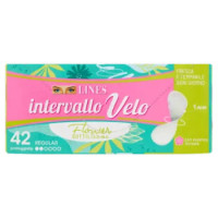 Lines Intervallo Velo Flower Proteggislip Regular 42 Pz