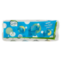 Smile Carta Igienica Rotoli 10 Pz
