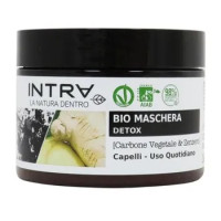 Intra Maschera per Capelli Carbone&Zenzero 250 ml