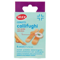 Selex Cerotti Callifughi Con Disco Centrale Monoformato 6 Pezzi