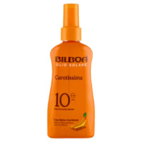 Bilboa Carotissima Olio Solare 10 Protezione Bassa Con Beta-Carotene 200 Ml