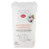 Selex Ego Dischetti Maxi Make Up Double Face 50 Pezzi
