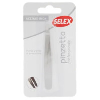 Selex Pinzetta Professionale Con Punta Piatta