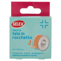 Selex Cerotto In Tela In Rocchetto Cm 2.5X500