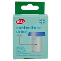 Selex Contenitore Sterile Per Urine Con Guanti