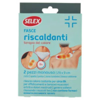 Selex Fascia Riscaldante Monouso 28,8x9 Cm 2 Pezzi