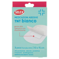 Selex Cerotti Tnt Bianco 10x15 Cm 3 Pezzi
