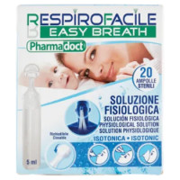 Pharmadoct Respirofacile Soluzione Fisiologica Ampolle Sterili 20 x 5 Ml
