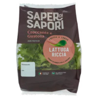 Selex Saper Di Sapori Lattuga Riccia Lavata e Pronta Per Il Consumo 100 g