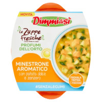 DimmidiSì Le Zuppe Fresche Profumi Dell'Orto Minestrone Aromatico Con Patata Dolce e Zenzero 350 g