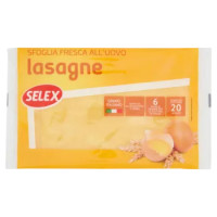 Selex Pasta Fresca All'Uovo Lasagne 250 g