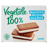 Vegetale 100% 6 Biscotti Ripieni Di Gelato Alla Soia 300 g