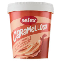 Selex Caramelloso Gelato Al Caramello Con Crema Spalmabile Al Caramello Salato 230 g