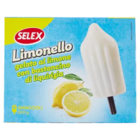 Selex 6 Gelati Al Limone e Stecco Di Liquirizia 500 g
