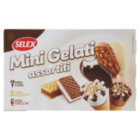 Selex 9 Minigelati Assortiti 300 g