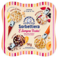 Sammontana Sorbettiera È Sempre Festa! Torta di Mele, Meringata, Sacher, Crostata 1 Kg