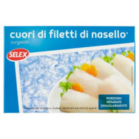 Selex Cuori Di Filetti Di Nasello Surgelati 300 g