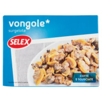 Selex Vongole Cotte e Sgusciate Surgelate 250 g
