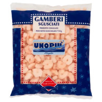 Unopiù Gamberi Sgusciati Prodotto Congelato 750 g