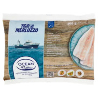 Ocean 47 Filetti Di Merluzzo Congelati 200 g