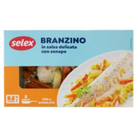 Selex Branzino In Salsa Delicata Con Senape Surgelato 250 g