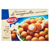 Selex Bocconcini Di Mozzarella Surgelati Panati 250 g