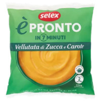 Selex è Pronto Vellutata Di Zucca e Carote Surgelata 600 g