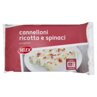 Selex Cannelloni Ricotta e Spinaci Surgelati 500 g