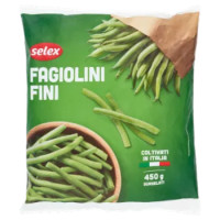 Selex Fagiolini Fini Surgelati 450 g