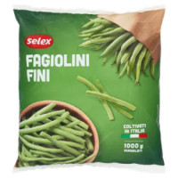 Selex Fagiolini Fini Surgelati 1 Kg