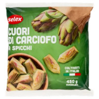 Selex Cuori Di Carciofo a Spicchi Surgelati 450 g