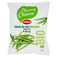 Selex Natura Chiama Fagiolini Fini Biologici Surgelati 450 g