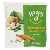 Happy Dì Minestrone Di Verdure Surgelato 1 Kg