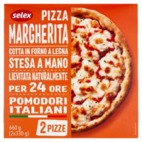 Selex Pizza Margherita Surgelata 2x330 g